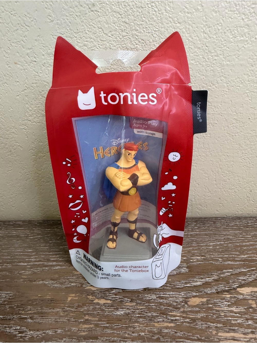 Tonies Disney Hercules Audio Play Character Figure New & Sealed